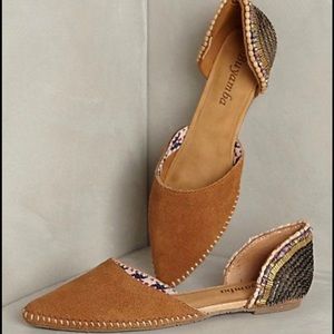 Anthropologie • Buyamba • Sequin Pointed-Toe Flats